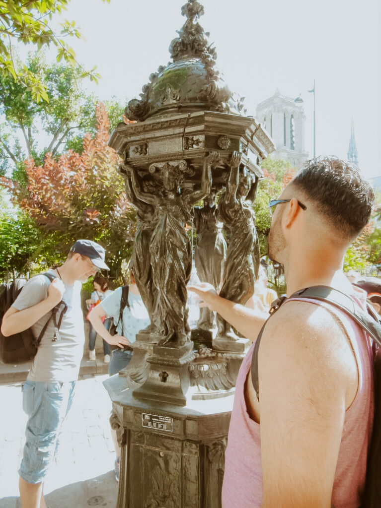 Wallace Drinking Fountain in Paris