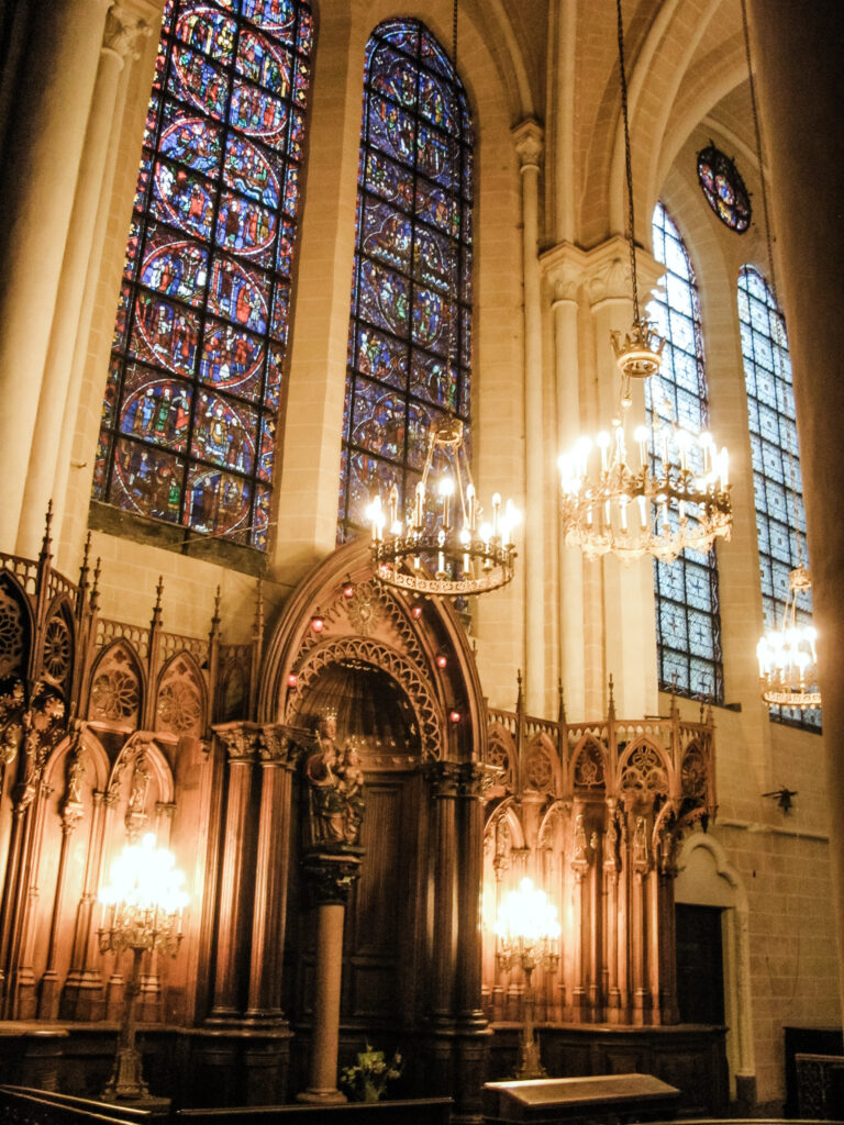 Interior of Chartres Cathedral