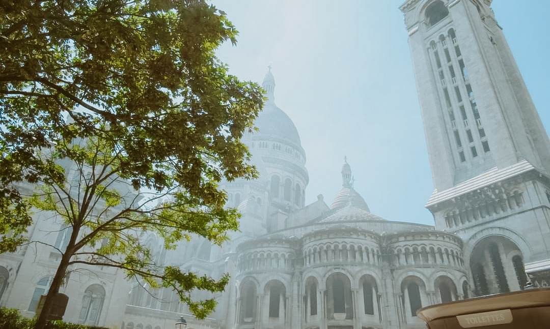 Rear side of Sacre Coeur